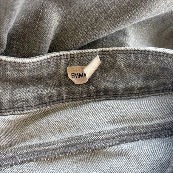 Mavi Women's Emma Slim Boyfriend Jeans Size 33/32 Gray‎ Stretch Mid Rise - Picture 6 of 7